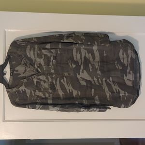 Express camo mini dress